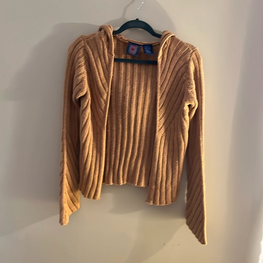 Next era rami cotton hoodie cardigan
